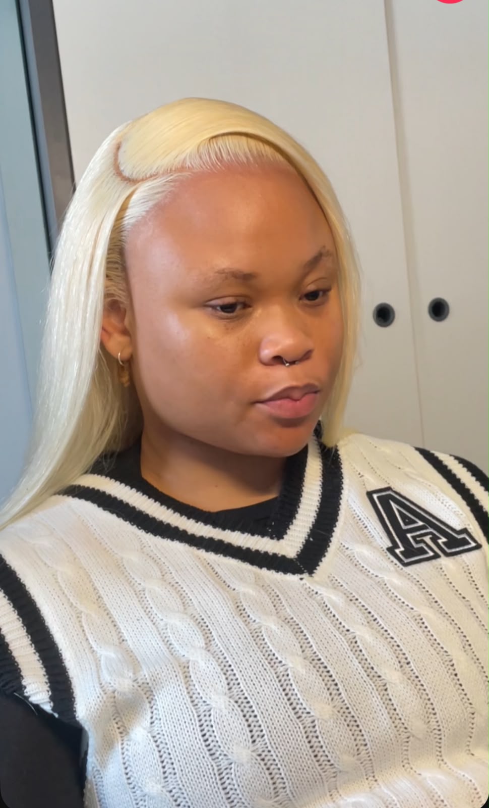 A seamless wig installation by Sindane Installs